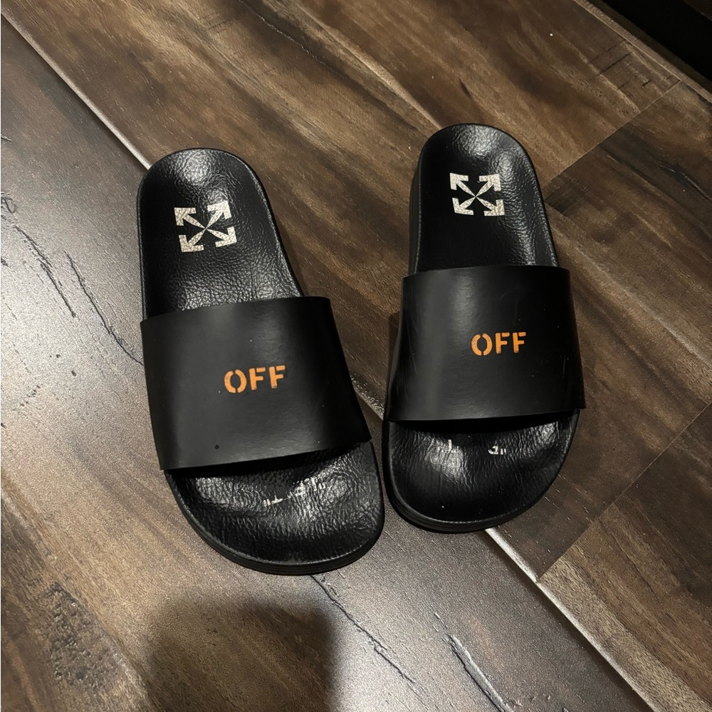 Off-White Black Slides